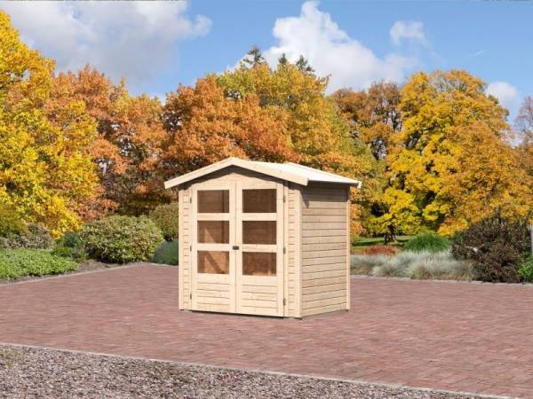 Karibu Aktions Gartenhaus Oldenburg 1 mit Fußboden Karibu Aktions Gartenhaus Oldenburg 1 mit Fußboden