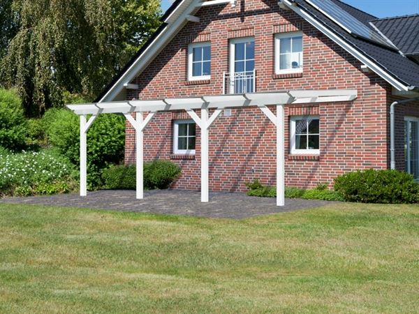 Karibu Terrassenüberdachung Classic Modell 3 Gr. C schneeweiß Farbset Karibu Terrassenüberdachung Classic Modell 3 Gr. C schneeweiß Farbset