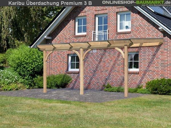 Karibu Terrassenüberdachung Premium Modell 3 Gr. B Karibu Terrassenüberdachung Premium Modell 3 Gr. B