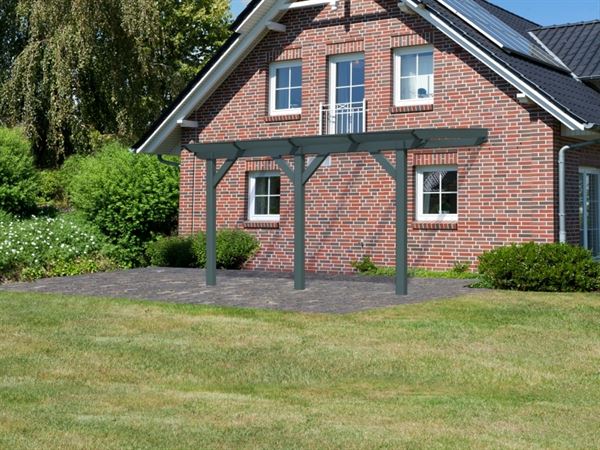 Karibu Terrassenüberdachung Classic Modell 1 Gr. B silbergrau Farbset Karibu Terrassenüberdachung Classic Modell 1 Gr. B silbergrau Farbset