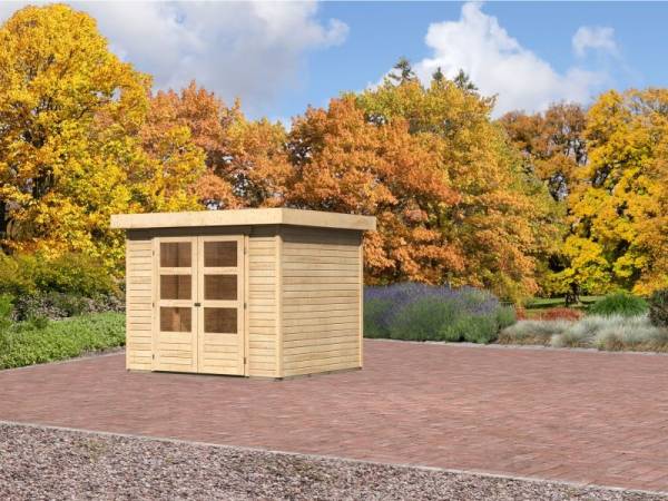 Karibu Aktions Gartenhaus Jever 3 natur 19 mm Karibu Aktions Gartenhaus Jever 3 natur 19 mm
