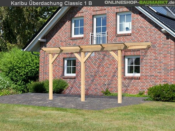 Karibu Terrassenüberdachung Classic Modell 1 Gr. B Karibu Terrassenüberdachung Classic Modell 1 Gr. B