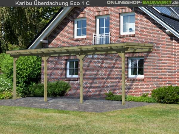 Karibu Terrassenüberdachung ECO Modell 1 Größe C Karibu Terrassenüberdachung ECO Modell 1 Größe C
