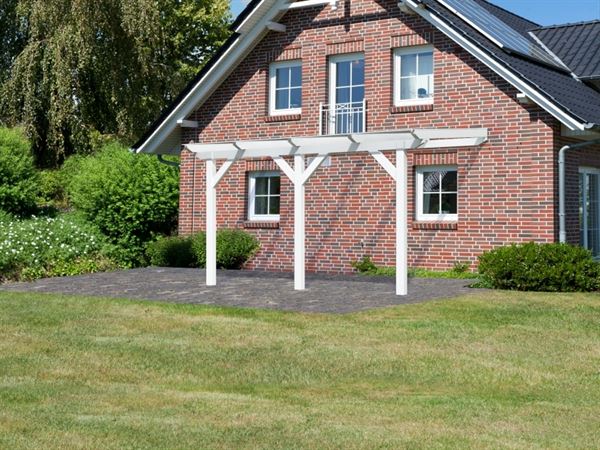 Karibu Terrassenüberdachung Classic Modell 1 Gr. B schneeweiß Farbset Karibu Terrassenüberdachung Classic Modell 1 Gr. B schneeweiß Farbset