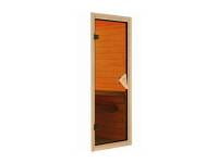 Karibu Saunatür Classic bronziert für 68 mm Wandstärke