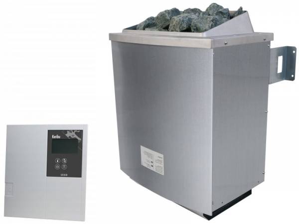 Karibu Saunaofen 9,0 kW externe Steuerung Classic mit Steinen Karibu Saunaofen 9,0 kW externe Steuerung Classic mit Steinen