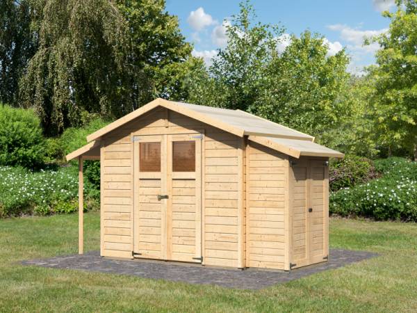 Karibu Gerätehaus Multimax natur 14 mm Karibu Gerätehaus Multimax natur 14 mm