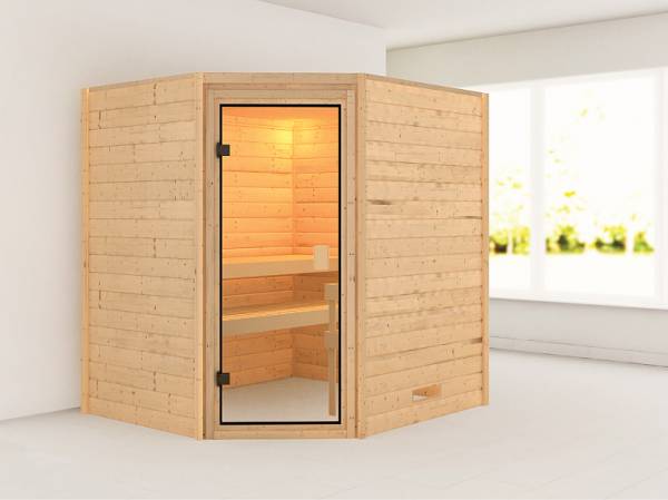 Karibu Woodfeeling Sauna Elea 38 mm Karibu Woodfeeling Sauna Elea 38 mm