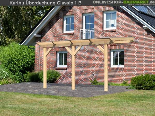 Karibu Terrassenüberdachung Classic Modell 1 Gr. B Karibu Terrassenüberdachung Classic Modell 1 Gr. B