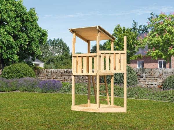 Akubi Spielturm Anna + Schiffsanbau oben Akubi Spielturm Anna + Schiffsanbau oben