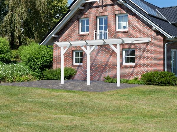 Karibu Terrassenüberdachung Classic Modell 3 Gr. B schneeweiß Farbset Karibu Terrassenüberdachung Classic Modell 3 Gr. B schneeweiß Farbset