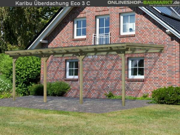 Karibu Terrassenüberdachung ECO Modell 3 Größe C Karibu Terrassenüberdachung ECO Modell 3 Größe C