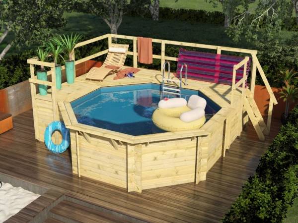 Karibu Pool Modell 1 Variante F Karibu Pool Modell 1 Variante F