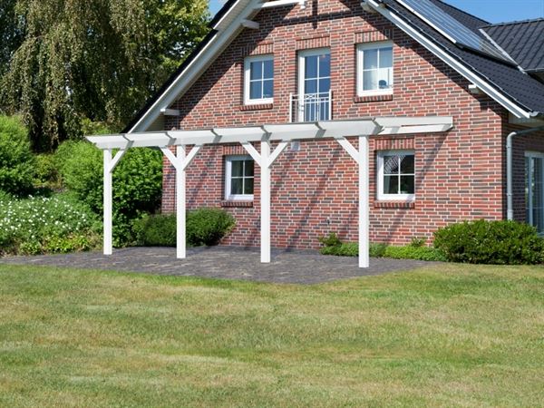 Karibu Terrassenüberdachung Classic Modell 2 Gr. C schneeweiß Farbset Karibu Terrassenüberdachung Classic Modell 2 Gr. C schneeweiß Farbset