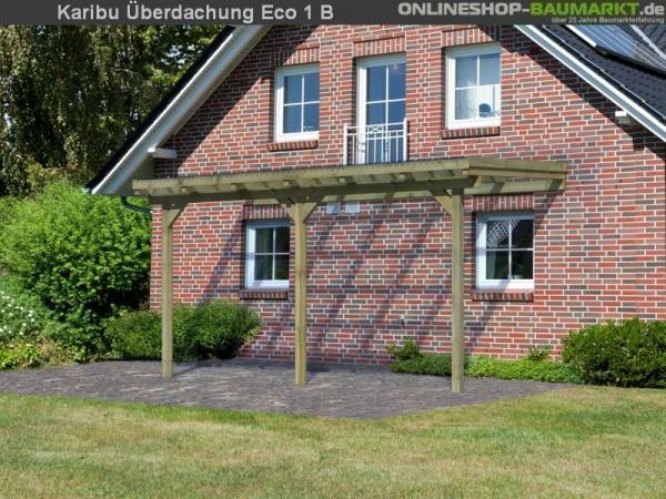 Karibu Terrassenüberdachung ECO Modell 1 Größe B Karibu Terrassenüberdachung ECO Modell 1 Größe B