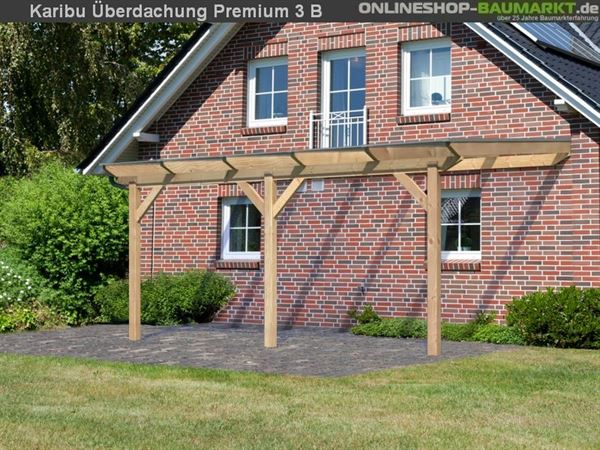 Karibu Terrassenüberdachung Premium Modell 3 Gr. B Karibu Terrassenüberdachung Premium Modell 3 Gr. B