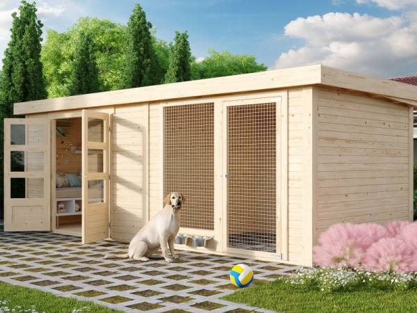 Karibu Hundehütte Benny 19 mm Karibu Hundehütte Benny 19 mm