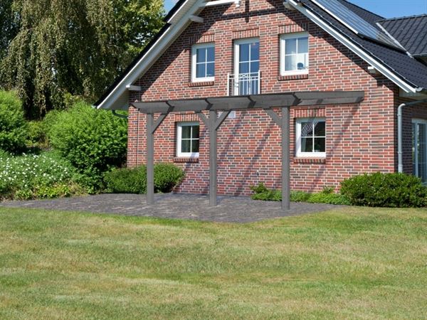 Karibu Terrassenüberdachung Classic Modell 3 Gr. B silbergrau Farbset Karibu Terrassenüberdachung Classic Modell 3 Gr. B silbergrau Farbset