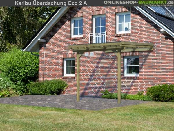 Karibu Terrassenüberdachung ECO Modell 2 Größe A Karibu Terrassenüberdachung ECO Modell 2 Größe A