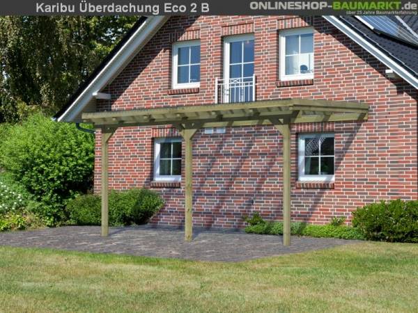Karibu Terrassenüberdachung ECO Modell 2 Größe B Karibu Terrassenüberdachung ECO Modell 2 Größe B