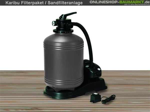 Karibu Filterpaket Sandfilteranlage für Pools Karibu Filterpaket Sandfilteranlage für Pools