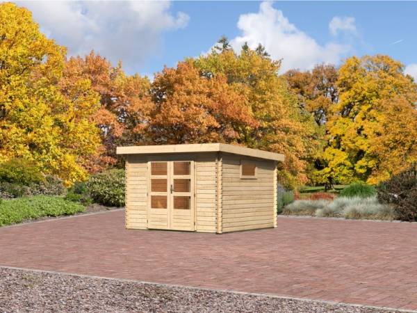Karibu Aktions Gartenhaus Rastede 3 natur Karibu Aktions Gartenhaus Rastede 3 natur
