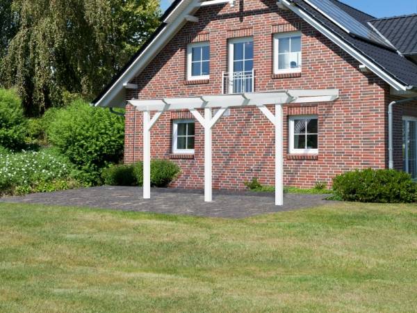 Karibu Terrassenüberdachung Classic Modell 1 Gr. B schneeweiß Farbset Karibu Terrassenüberdachung Classic Modell 1 Gr. B schneeweiß Farbset
