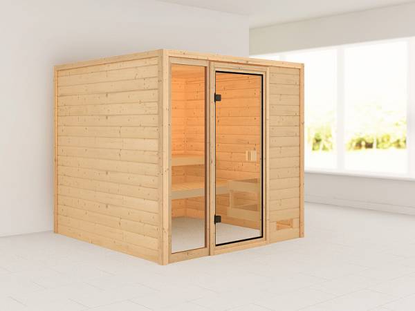 Karibu Woodfeeling Sauna Jutta 38 mm Karibu Woodfeeling Sauna Jutta 38 mm