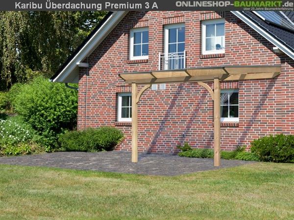 Karibu Terrassenüberdachung Premium Modell 3 Gr. A Karibu Terrassenüberdachung Premium Modell 3 Gr. A