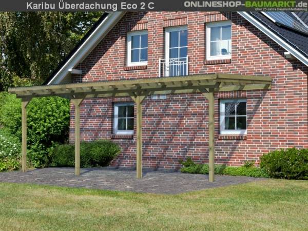 Karibu Terrassenüberdachung ECO Modell 2 Größe C Karibu Terrassenüberdachung ECO Modell 2 Größe C