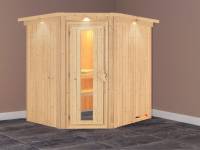 Karibu Systemsauna Väja mit Energiespartür- ohne Ofen